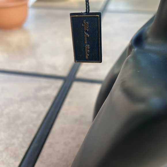 8 inch/20 cm braided gold tone bracelet with silver tone accents never worn - Picture 2 of 5